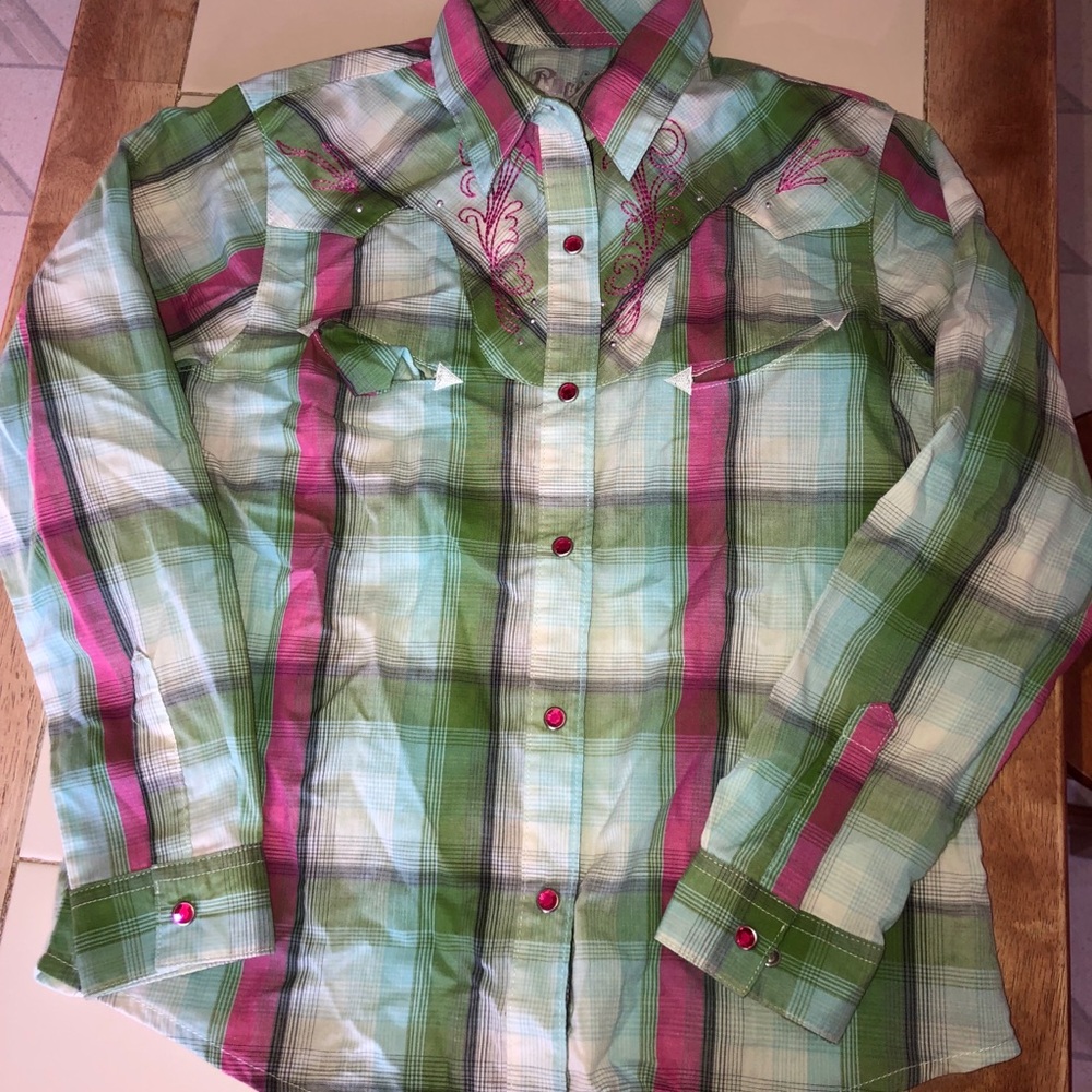 Girls button down shirt